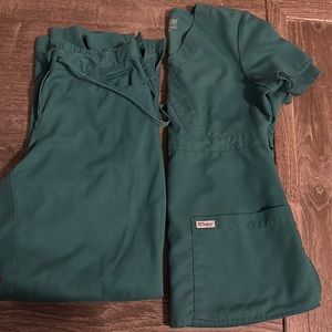 Greys Anatomy Women’s Scrubs Green Size Small